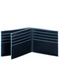 Кожаный кошелек Piquadro BL SQUARE/N.Blue PU4217B2R_BLU2
