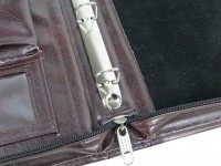 Мужская деловая папка из кожзаменителя Portfolio, Украина Port01 коричневая