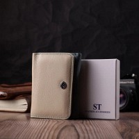 Женский комбинированный кожаный кошелек ST Leather 22500 