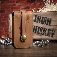 Ключница из кожи HiArt KH-03 Shabby Dingo Mehendi Classic