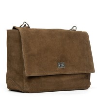 Женская замшевая сумка ALEX RAI DSWR·6A khaki