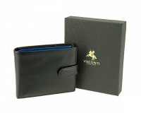 Мужское портмоне Visconti VINCENT PM-100 bk/cb