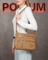 Женская тканевая сумка Jielshi 5262 mocha