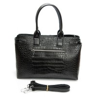 Женская кожаная сумка ALEX RAI 00108 black