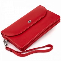 Женский кожаный клатч ST Leather 19321 Красный