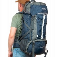 Рюкзак Туристический нейлон Royal Mountain 1197-70L blue