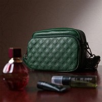 Молодежная женская кожаная сумка через плечо Vintage 22635 