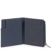 Кожаный кошелек Piquadro FALSTAFF/Blue PU5114S111R_BLU