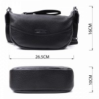 Молодежная женская кожаная сумка через плечо Vintage 22615 