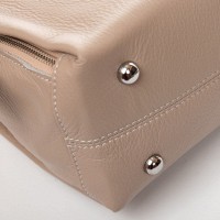 Женская кожаная сумка ALEX RAI 8942-9 beige