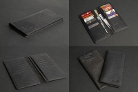 Мужской кожаный бумажник SHVIGEL 13794