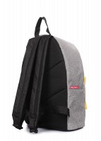 Мужской текстильный рюкзак POOLPARTY backpack-yellow-grey