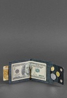 Кожаный зажим для купюр BlankNote 10.0 графит bn-pm-10-g