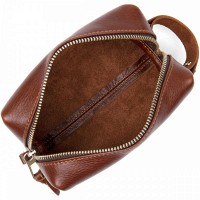 Мужская кожаная косметичка GRANDE PELLE 11414