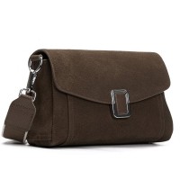 Женская замшевая сумка ALEX RAI 93055 khaki