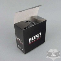 Классический мужской ремень Bond коричневый