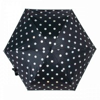 Мини зонт женский механический Fulton L501-041628 Tiny-2 Smiley Spot (Смайлики)