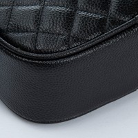 Женский молодежный кожаный клатч ALEX RAI 60065 black