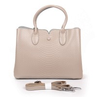 Женская кожаная сумка классическая ALEX RAI 8637 l.beige