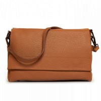 Женская кожаная сумка ALEX RAI 99105 l.brown