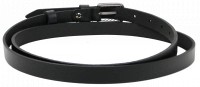 Женский узкий кожаный ремень Skipper 1484-15