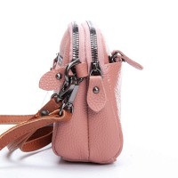 Женский молодежный кожаный клатч ALEX RAI 19204 rose
