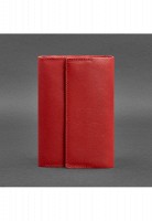 Кожаный блокнот  (софт-бук) BlankNote 5.1 красный BN-SB-5-1