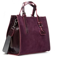 Женская замшевая сумка ALEX RAI 8800-1 bordo