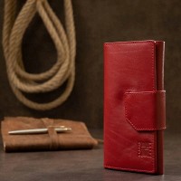 Женский кожаный кошелек GRANDE PELLE 11564