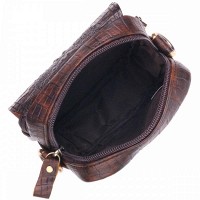 Мужская кожаная сумка через плечо Vintage 21300 
