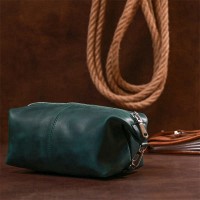 Кожаная косметичка Shvigel 16399 