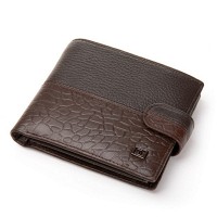 Мужской кожаный кошелек BE BRETTON 308L brown mix