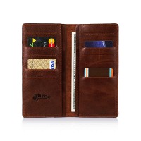 Кожаный бумажник Hi Art Mehendi Classic WP-02-C19-1436-T006