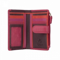 Женский кожаный кошелек Visconti RB97 Plum Multi