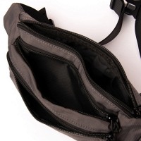 Мужская сумка на пояс Lanpad 35003 grey