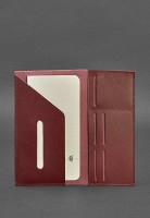 Кожаный тревел-кейс  BlankNote 3.1 бордовый Краст BN-TK-3-1-VIN