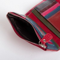 Женский кожаный кошелек Classik  DR. BOND WRS-239-1 red