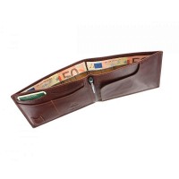 Кожаный тревел-кейс с RFID защитой Visconti mz9 it brn