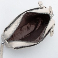 Молодежный клатч из кожи ALEX RAI BM 60071-HA-2 white
