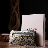 Ключница из натуральной кожи KARYA 21197 