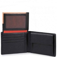 Кошелек из кожи и текстиля Piquadro BLADE/Grey PU1392BL_GR