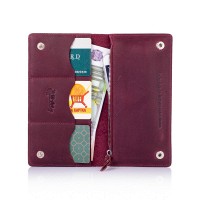 Кожаное портмоне Hi Art Mehendi Art WP-05-S19-1621-T005