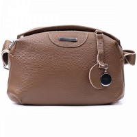 Молодежная женская кожаная сумка через плечо Vintage 22596 