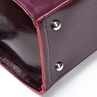 Женская замшевая сумка ALEX RAI 8800-1 bordo