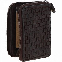 Женский кожаный кошелек Ashwood D80 DK Brn