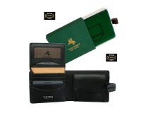 Мужское портмоне Visconti Tuscany TSC-48 BLK с защитой RFID
