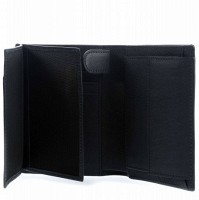 Кожаный кошелек Piquadro Black Square (B3) PU1740B3R_BLU