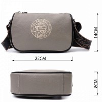 Молодежная женская кожаная сумка через плечо Vintage 22626