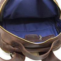 Кожаный коричневый рюкзак TARWA rc-3072-3md