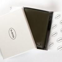 Женский кожаный кошелек Classik  DR. BOND WN-23-8 green